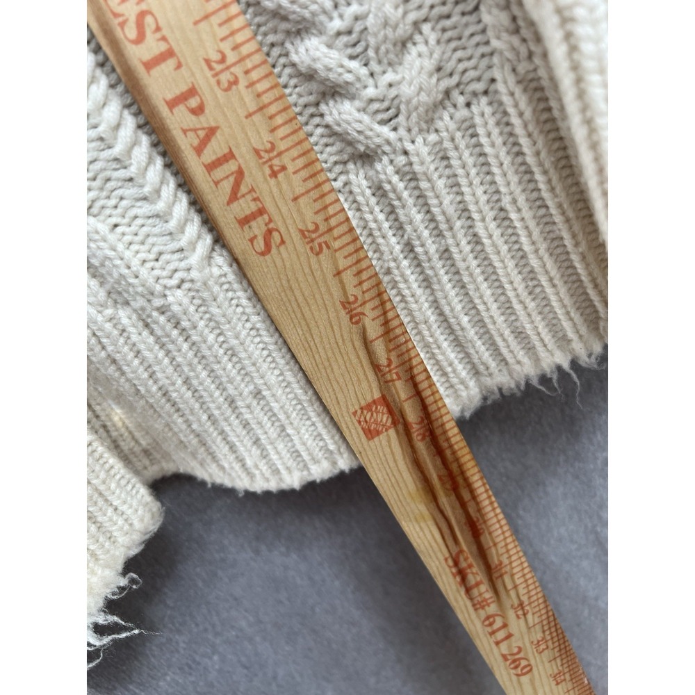 GUEST IN RESIDENCE Rossella Cable Cashmere Cardigan Sz L Wool Cashmere Womens - Picture 8 of 9